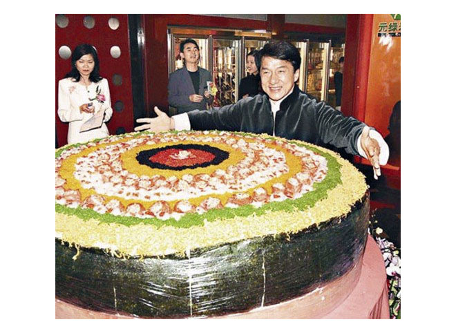 Jackie Chan Giant Maki Roll